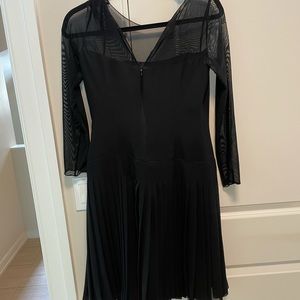Gorgeous black high-end designer dress